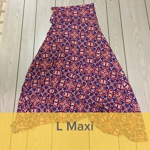 LuLaRoe Skirts - NWT L LuLaroe Maxi LuLaRoe Skirts - NWT L LuLaroe Maxi